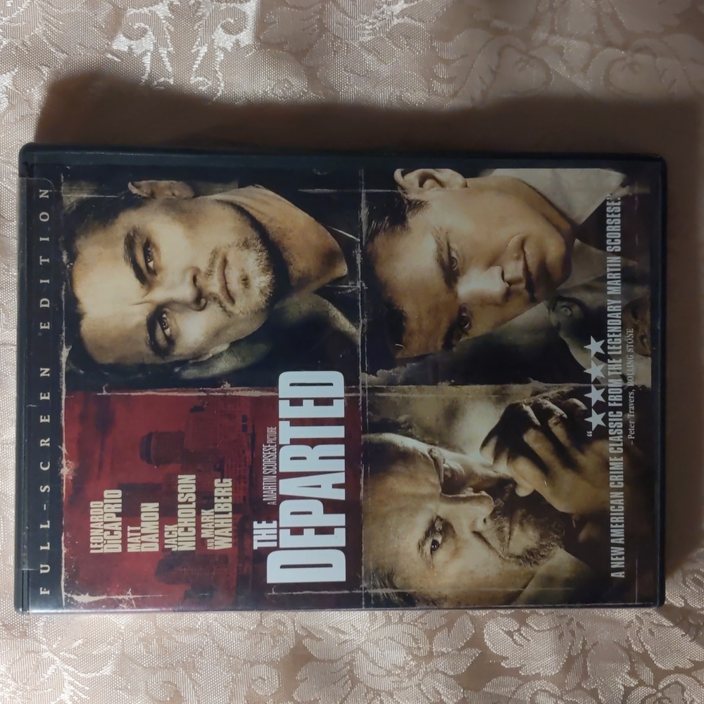 Set of 3 DVDs The Departed, The Amityville Horror, Chicken Little